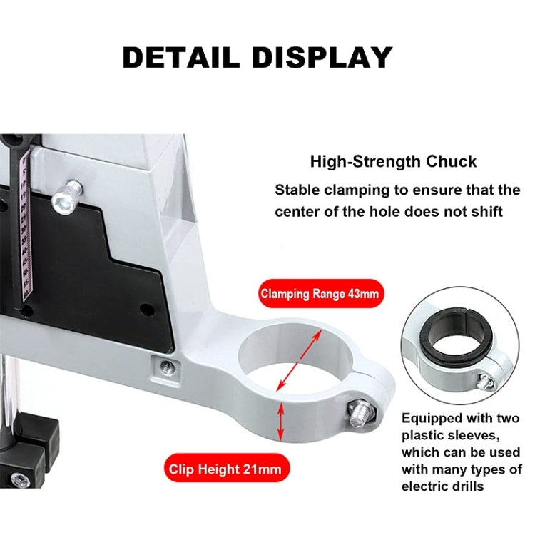 Multifunctional Electric Hand Drill Stand Mini Woodworking Fixed Table, 1105, 88647 Iron Base, 88709 Double Layer
