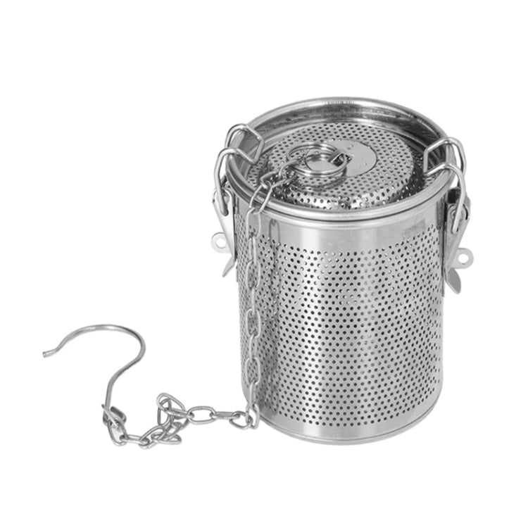 304 Stainless Steel Brine Basket Tea Residue Ball Soup Material Box, 7x9cm, 9x10.8cm, 11.2x13.5cm, 14x16cm, 16x16.5cm, 18x18cm, 20x20cm