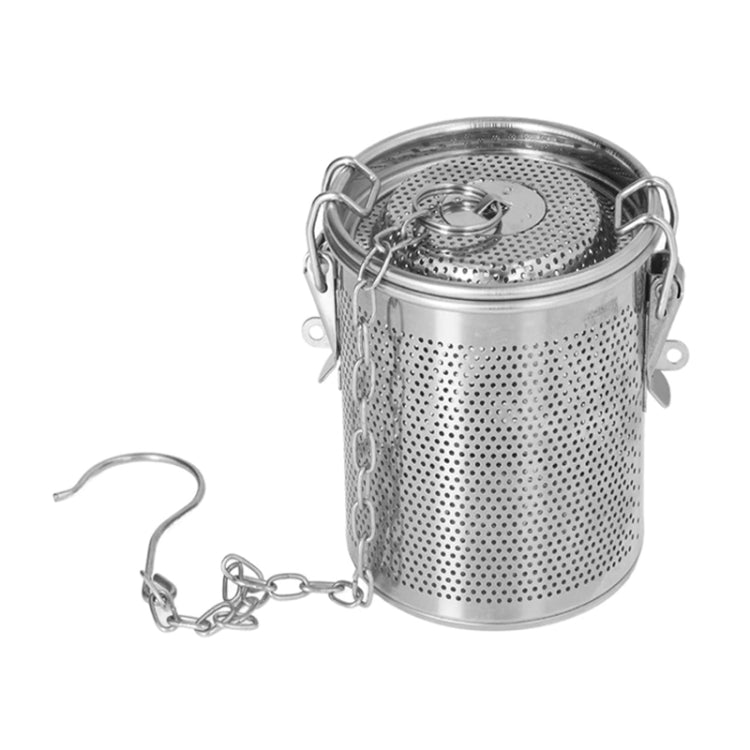 304 Stainless Steel Brine Basket Tea Residue Ball Soup Material Box, 7x9cm, 9x10.8cm, 11.2x13.5cm, 14x16cm, 16x16.5cm, 18x18cm, 20x20cm