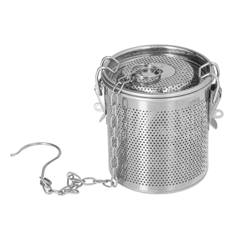 304 Stainless Steel Brine Basket Tea Residue Ball Soup Material Box, 7x9cm, 9x10.8cm, 11.2x13.5cm, 14x16cm, 16x16.5cm, 18x18cm, 20x20cm