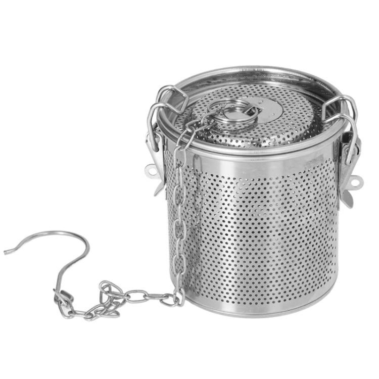 304 Stainless Steel Brine Basket Tea Residue Ball Soup Material Box, 7x9cm, 9x10.8cm, 11.2x13.5cm, 14x16cm, 16x16.5cm, 18x18cm, 20x20cm