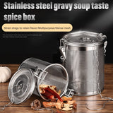 304 Stainless Steel Brine Basket Tea Residue Ball Soup Material Box, 7x9cm, 9x10.8cm, 11.2x13.5cm, 14x16cm, 16x16.5cm, 18x18cm, 20x20cm