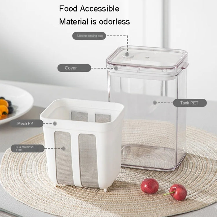 1100ml Yogurt Filter Homemade Yogurt Beancurry Milk Separator Water Drained Filter