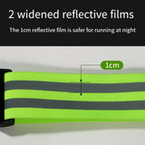 Women Men Running Bag Adjustable Reflective Waist Pouch Pack, Only Belt, 1 Belt+2 Arm Band, 1 Belt+4 Arm Band