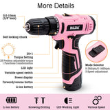 HILDA 12V Cordless Impact Drill Electrical Screwdriver, EU Plug, US Plug, UK Plug