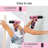 HILDA 12V Cordless Impact Drill Electrical Screwdriver, EU Plug, US Plug, UK Plug