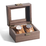 Wood Grain Leather Watch Display Box Watch Storage Case Jewelry Box, 6 Digit Long, 10 Digit Long, 12 Digit Long, 3 Digit Long, 2 Digit Long, 6 Digit Square