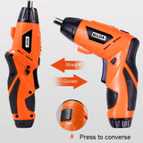 HILDA 47pcs /Set Multi-Function Li-Ion Screwdriver Mini Screwdriver, 47pcs /Set Black, 47pcs /Set White, 47pcs /Set Orange