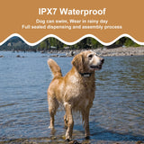 Pet Wrap-around Electric Shock Column Powerful Electronic Training Collar, Receiver + Remote, Only Receiver