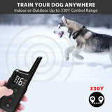 Pet Wrap-around Electric Shock Column Powerful Electronic Training Collar, Receiver + Remote, Only Receiver