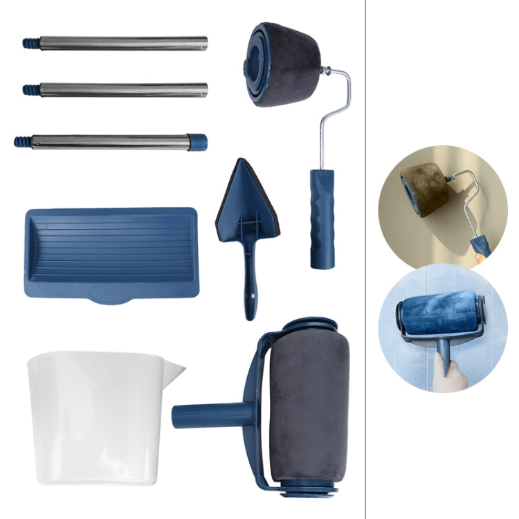 Wall Decorative Paint Roller Brush Multifunctional Sponge Paint Painting Tools, 5pcs /Set Seamless, 5pcs /Set Sewn, 6pcs /Set Seamless, 6pcs /Set Sewn