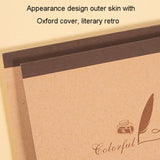 Blank Kraft Sketchbook Doodle Notebook, Small 64K