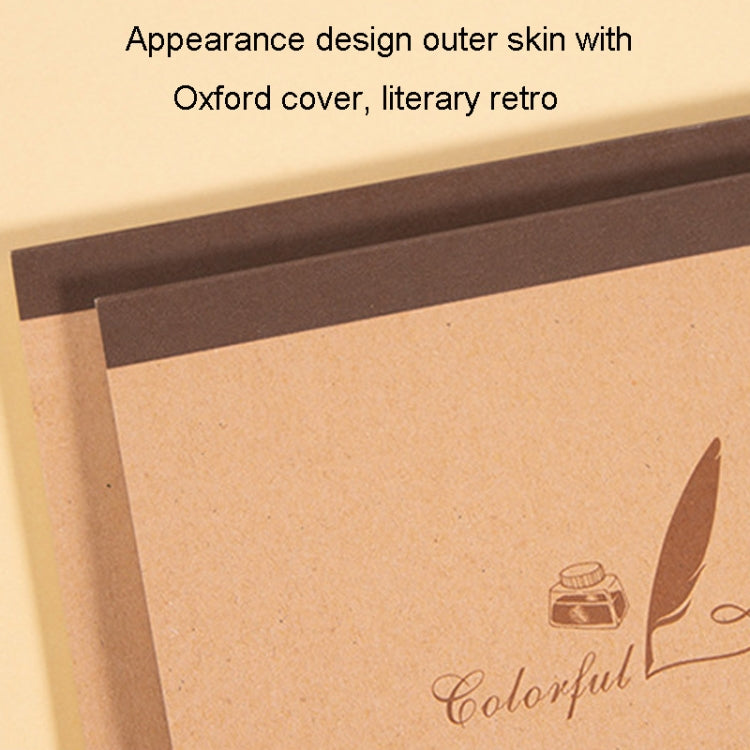 Blank Kraft Sketchbook Doodle Notebook, Small 64K