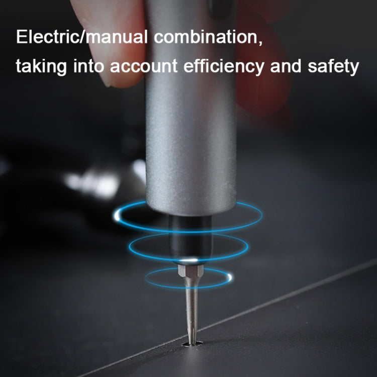 IFu 42-In-1 Electric Screwdriver Set Precisions USB Fast Charging Screw Driver With LED Work Light