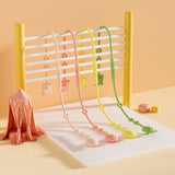 Bear Silicone Pacifier Chain Toddler Teether Toy Anti-fall Rope Pacifier Clip