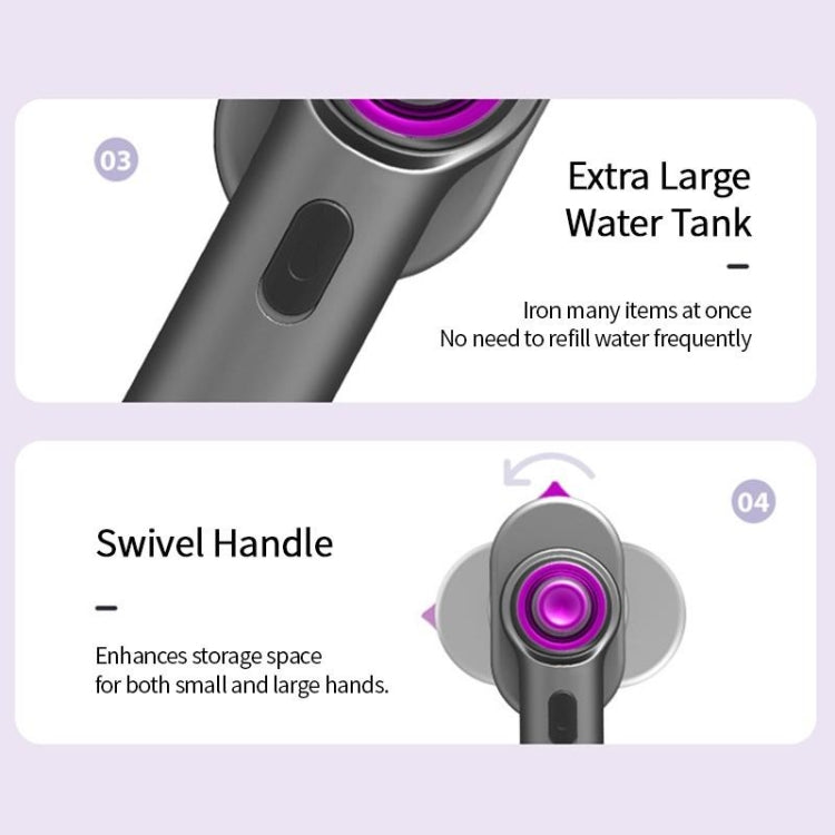 30W Mini Steamer Rotary Folding Iron Insulation Anti-Scald Garment, EU Plug, US Plug