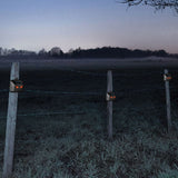 4pcs /Box Solar Animal Repeller Waterproof Animal Deterrent with Red LED Light, 209A 4pcs /Box