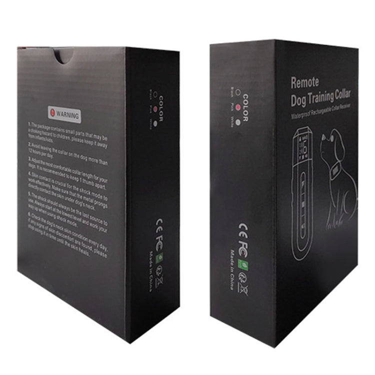 Smart Remote Control Dog Trainer Stop Barker Waterproof Vibration Collar, 669N-1, 669N-2