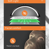 LED Half Moon Beauty Lamp Manicure Eyebrow Tattoos Eyelash Fill Light, UK Plug