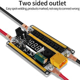 GX591 Full Functional Version 12V Handheld Portable 18650 Mobile Lithium Battery Point Welding Machine, Without Shell, With Acrylic Shell