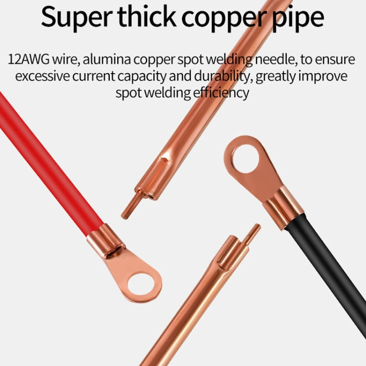 GX591 Full Functional Version 12V Handheld Portable 18650 Mobile Lithium Battery Point Welding Machine, Without Shell, With Acrylic Shell