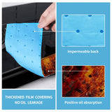 10pcs /Pack Disposable Oil Groove Suction Paper for Cooker Hoods, 7x90cm Regular, 10x90cm Regular, 7x90cm Thickened