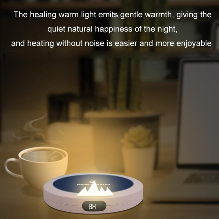 USB Intelligent Constant Temperature Automatic Heating Coaster