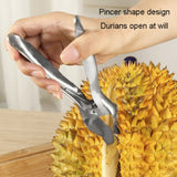 Fruit Shell Opening Pliers Home Stainless Steel Open Durian Magic Tool
