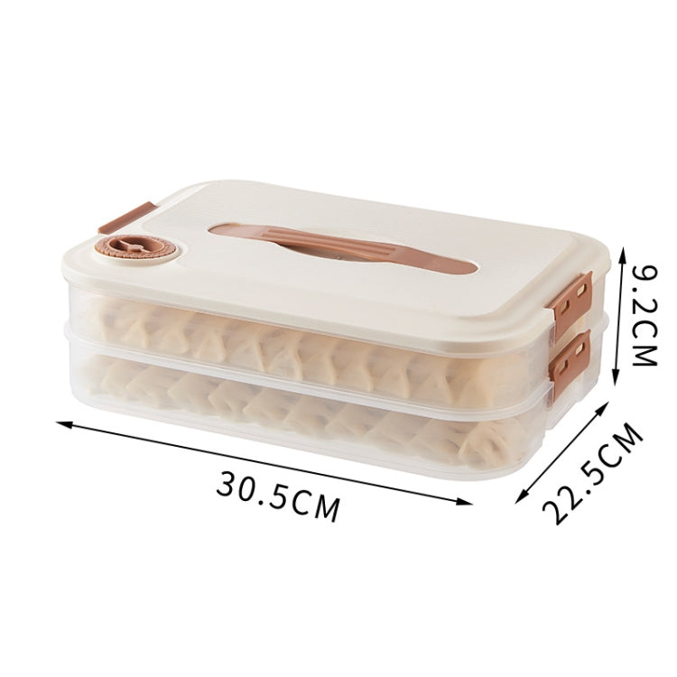 Dumpling Storage Box Food Grade Home Dumpling Frozen Fresh Case, 2 Layer With Cover, 3 Layer With Cover, 4 Layer With Cover