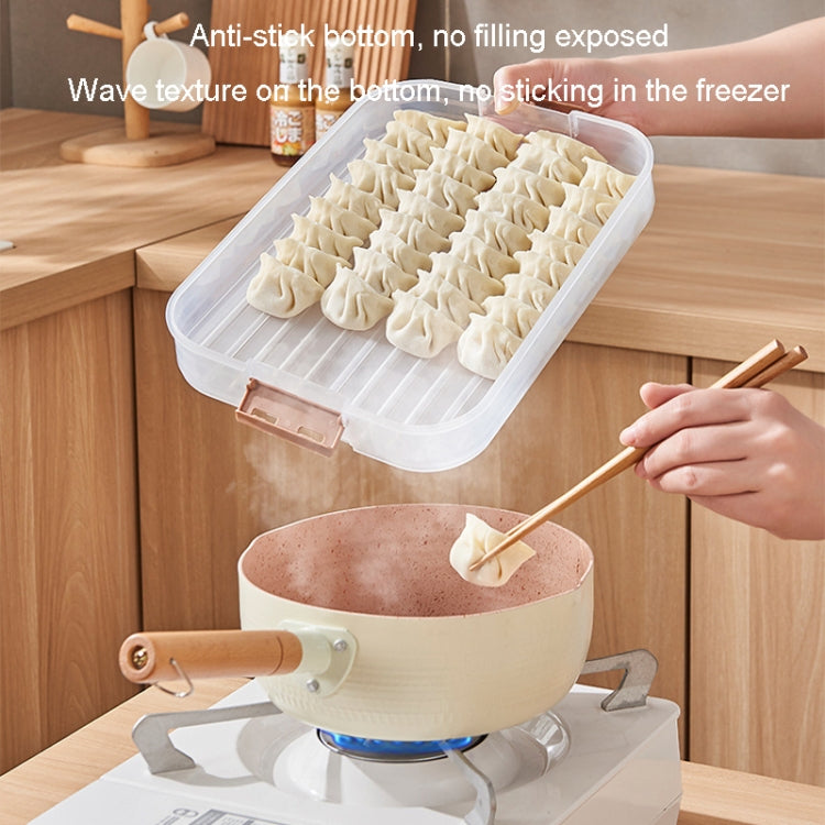 Dumpling Storage Box Food Grade Home Dumpling Frozen Fresh Case, 2 Layer With Cover, 3 Layer With Cover, 4 Layer With Cover