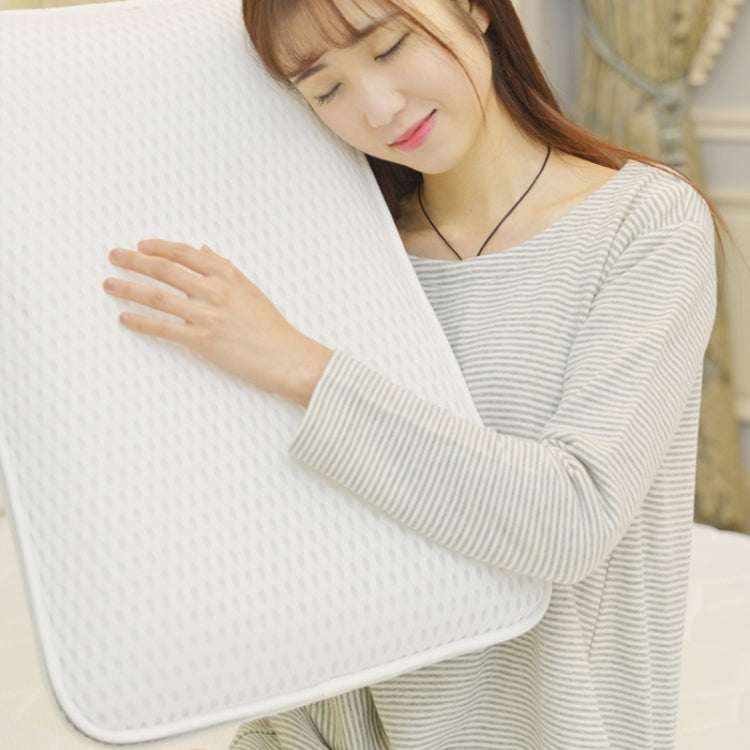 3D Slow Rebound Memory Pillow Core Double-Sided Mesh Pillow Sleep Cervical Traction Pillow, 60 x 38 x 10cm