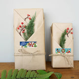 120pcs /Roll Christmas Self-adhesive Label Stickers Cartoon Printed Rectangular Sealing Sticker, K-147-R1, K-148-R1