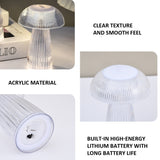 Mushroom Ambient Light Electronic Jellyfish Table Lamp Bedside Night Light, 9.4 x 13.7cm