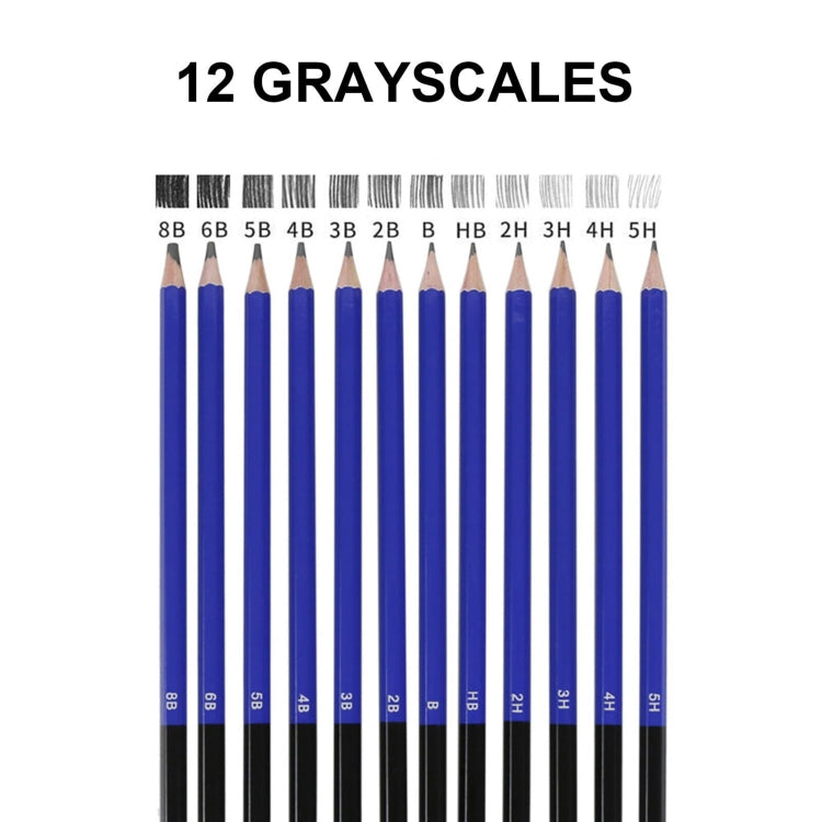 35-in-1 Painting Sketch Pencil Set Professional Drawing Tools, 35-in-1