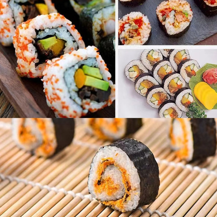 23 x 22cm  Bamboo Sushi Roll Non Adhesive Sushi Curtain