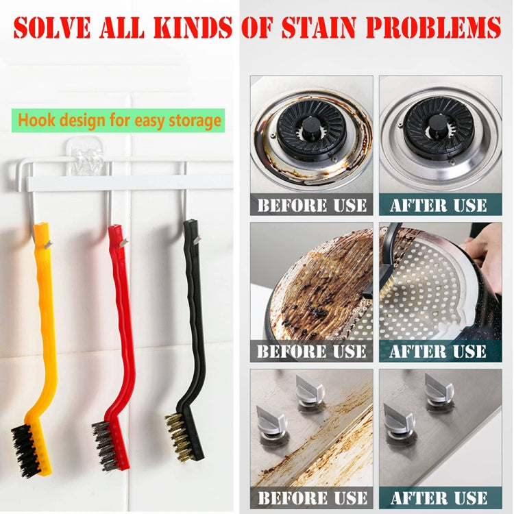 Multifunctional Kitchen Stove Cleaning Brush Set Range Hood Sink Gap Brush, 13pcs /Set, 8pcs /Set, 5pcs /Set