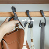 5pcs Wardrobe Hook Hat and Scarf Storage Rack Bag Anti-deformation Arch Hanger