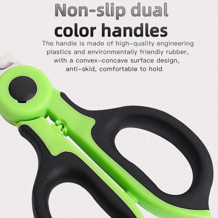 KomShine Stainless Steel Kevlar Serrated Fiber Optic Stripping Scissors, KS-K2