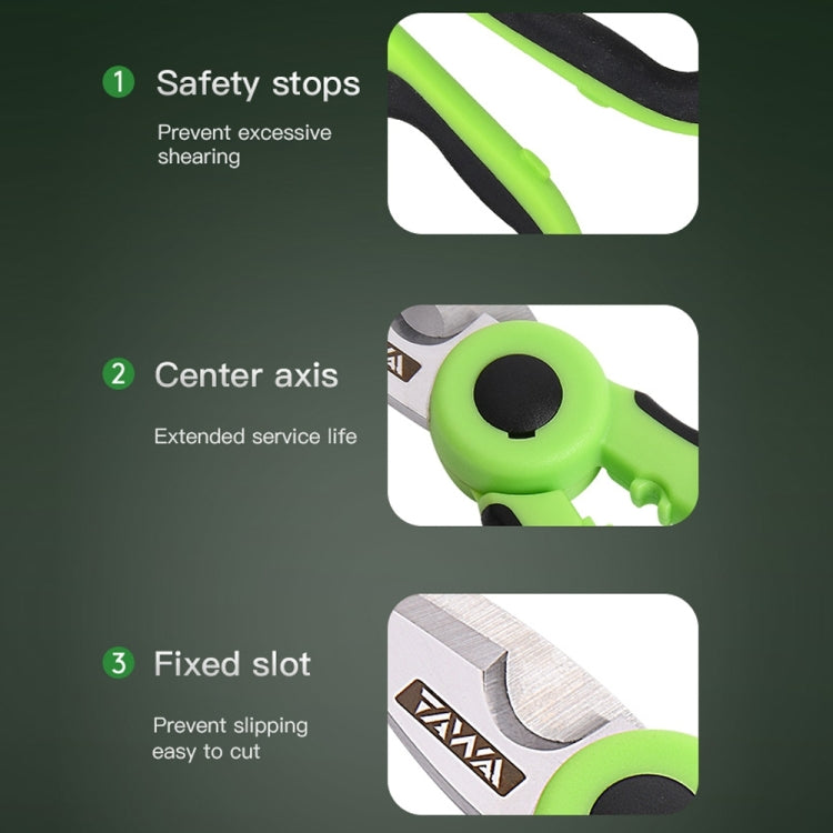 KomShine Stainless Steel Kevlar Serrated Fiber Optic Stripping Scissors, KS-K2