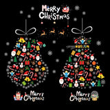 Christmas Window Decoration Poster Santa Claus Elk Snowflake Glass Wall Stickers, SD-01 45x60cm, SD-02 45x60cm, SD-03 30x90cm, SD-05 30x90cm, SD-12 30x90cm, SD-2203 30x45cm, SD-2204 30x45cm, SD-2205 30x45cm, SD-2206 45x60cm, SD-2208 30x45cm            ...