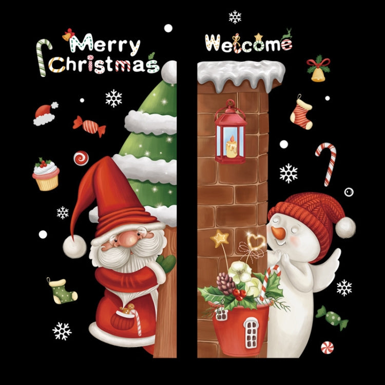 Christmas Window Decoration Poster Santa Claus Elk Snowflake Glass Wall Stickers, SD-01 45x60cm, SD-02 45x60cm, SD-03 30x90cm, SD-05 30x90cm, SD-12 30x90cm, SD-2203 30x45cm, SD-2204 30x45cm, SD-2205 30x45cm, SD-2206 45x60cm, SD-2208 30x45cm            ...