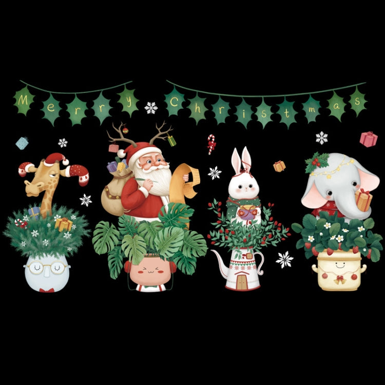Christmas Window Decoration Poster Santa Claus Elk Snowflake Glass Wall Stickers, SD-01 45x60cm, SD-02 45x60cm, SD-03 30x90cm, SD-05 30x90cm, SD-12 30x90cm, SD-2203 30x45cm, SD-2204 30x45cm, SD-2205 30x45cm, SD-2206 45x60cm, SD-2208 30x45cm            ...