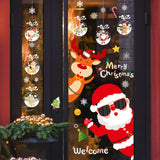 Christmas Window Decoration Poster Santa Claus Elk Snowflake Glass Wall Stickers, SD-01 45x60cm, SD-02 45x60cm, SD-03 30x90cm, SD-05 30x90cm, SD-12 30x90cm, SD-2203 30x45cm, SD-2204 30x45cm, SD-2205 30x45cm, SD-2206 45x60cm, SD-2208 30x45cm            ...