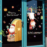 Christmas Window Decoration Poster Santa Claus Elk Snowflake Glass Wall Stickers, SD-01 45x60cm, SD-02 45x60cm, SD-03 30x90cm, SD-05 30x90cm, SD-12 30x90cm, SD-2203 30x45cm, SD-2204 30x45cm, SD-2205 30x45cm, SD-2206 45x60cm, SD-2208 30x45cm            ...