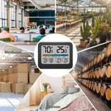 Indoor Temperature And Humidity Monitor LCD Digital Thermometer Hygrometer Weather Station, 324