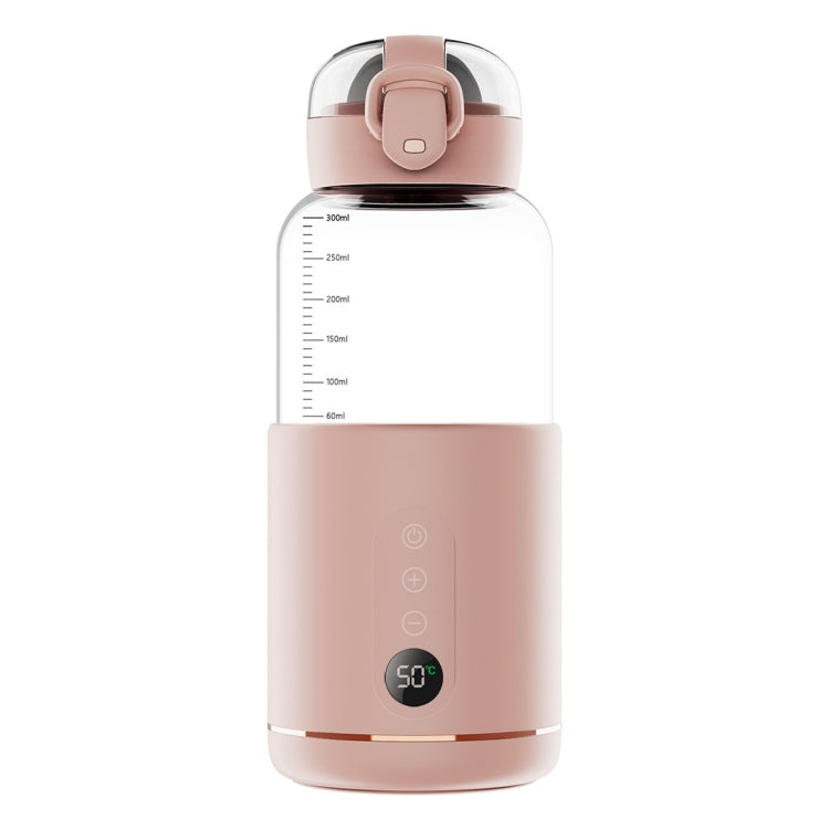 300ml Wireless Instant Water Warmer Electric Kettle for Baby Formula With 5200 mAh Battery Capacity, 300ml 5200 mAh (Pink), 300ml  5200 mAh (Blue), 300ml  5200 mAh (White)