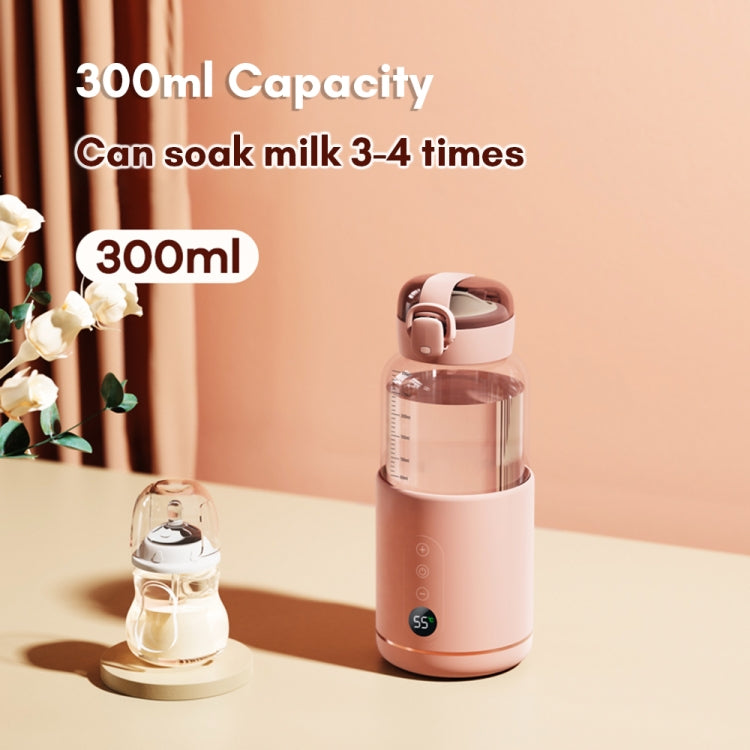 300ml Wireless Instant Water Warmer Electric Kettle for Baby Formula With 5200 mAh Battery Capacity, 300ml 5200 mAh (Pink), 300ml  5200 mAh (Blue), 300ml  5200 mAh (White)