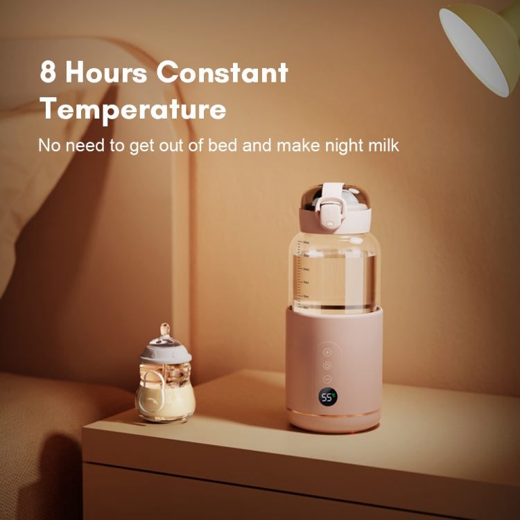 300ml Wireless Instant Water Warmer Electric Kettle for Baby Formula With 5200 mAh Battery Capacity, 300ml 5200 mAh (Pink), 300ml  5200 mAh (Blue), 300ml  5200 mAh (White)