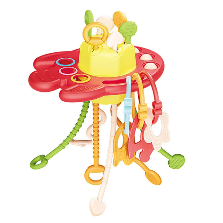 Baby Puzzle Fun Finger Pumping Toys Enlightenment Early Teaching Toys, Octopus (Blue), Octopus (Red), Cartoon Crab (Orange), Cartoon Crab (Green), Rocket (Blue), Rocket (Red), Flying Sword (Red), Flying Sword (White), Crab, Space Ship, Mobile Phone Rab...