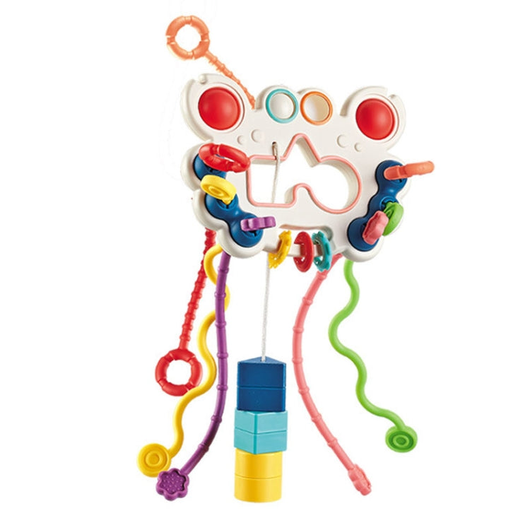 Baby Puzzle Fun Finger Pumping Toys Enlightenment Early Teaching Toys, Octopus (Blue), Octopus (Red), Cartoon Crab (Orange), Cartoon Crab (Green), Rocket (Blue), Rocket (Red), Flying Sword (Red), Flying Sword (White), Crab, Space Ship, Mobile Phone Rab...